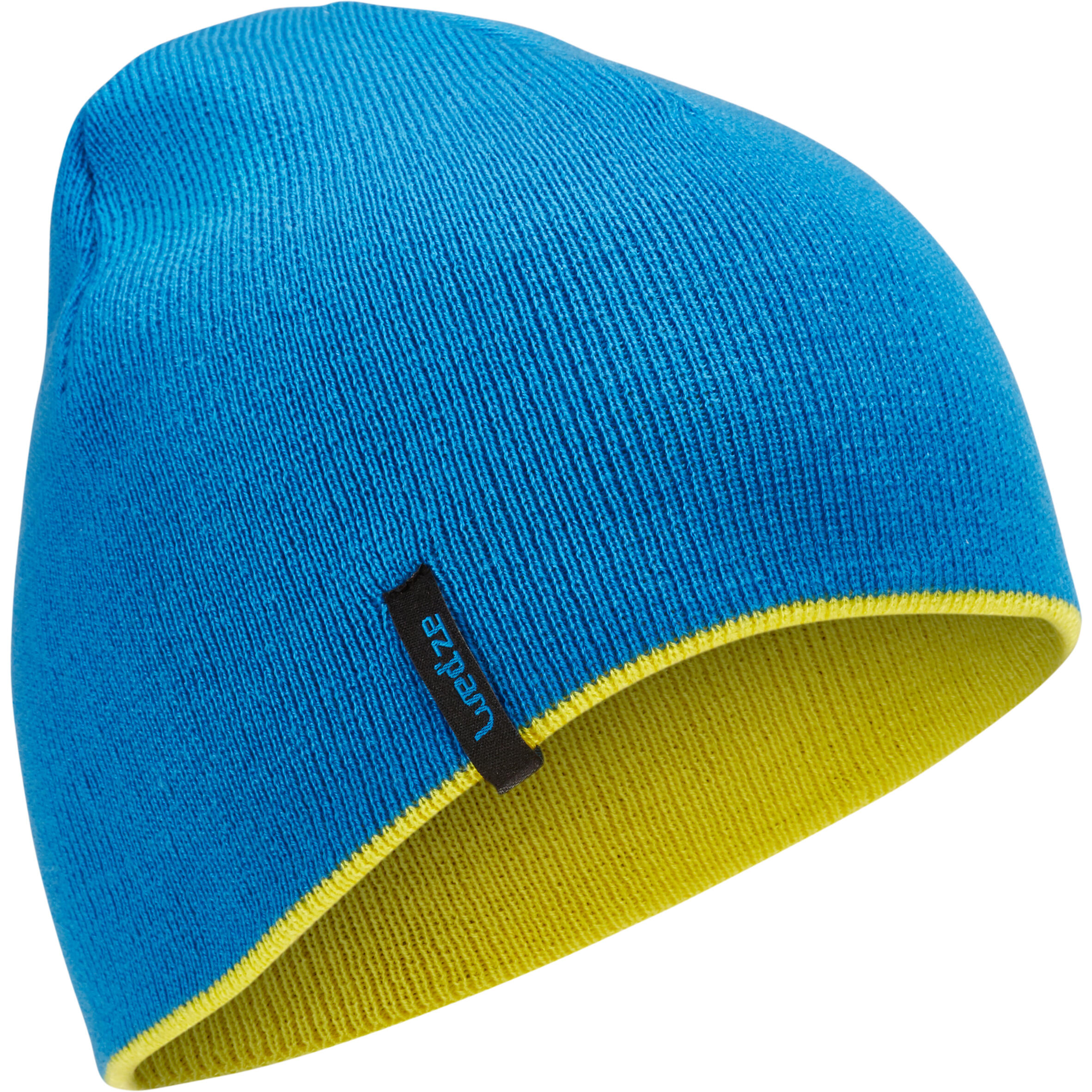 WEDZE Reverse Child's Ski Hat - Yellow/Blue