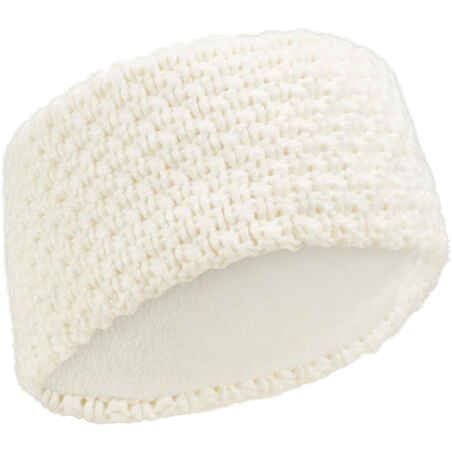 ADULTS' TIMELESS SKI HEADBAND - WHITE