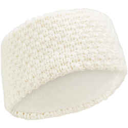 ADULTS' TIMELESS SKI HEADBAND - WHITE