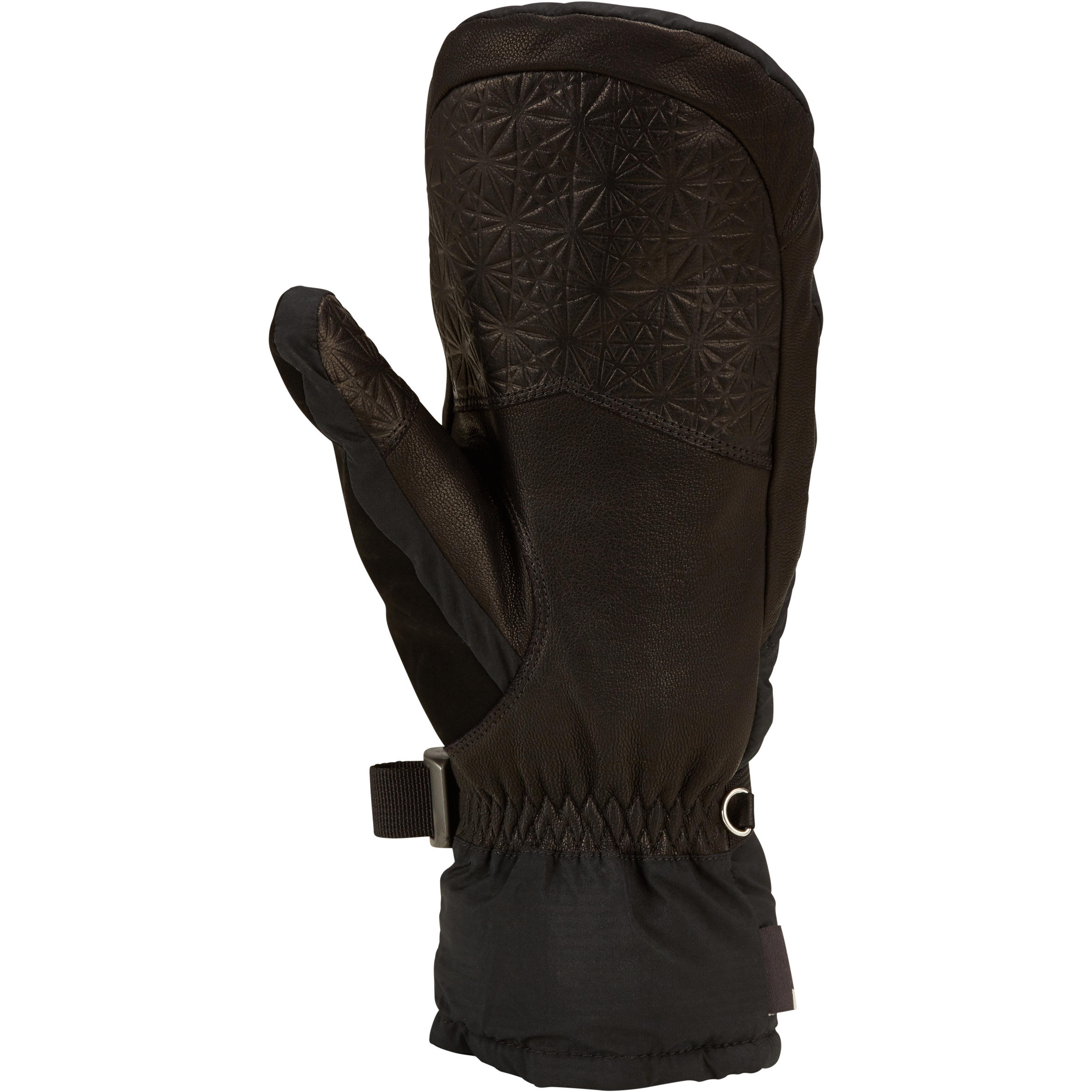 Winter Mittens - MI 500 Black - WEDZE