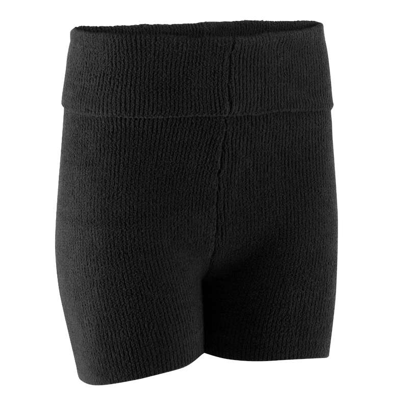 DOMYOS Adult Warmup Dancing Shorts Black Decathlon