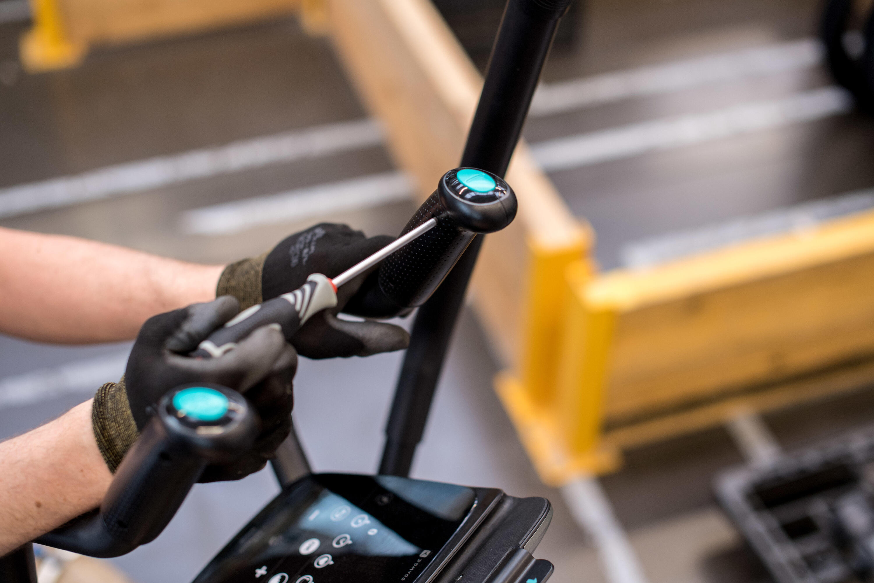 WORKSHOP Austausch des Kontrollknopfs Crosstrainer