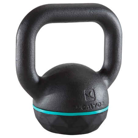 Cast Iron Kettlebell with Rubber Base 6 kg