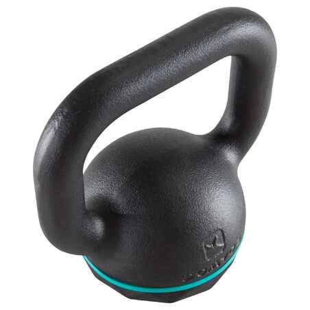 Cast Iron Kettlebell with Rubber Base 6 kg