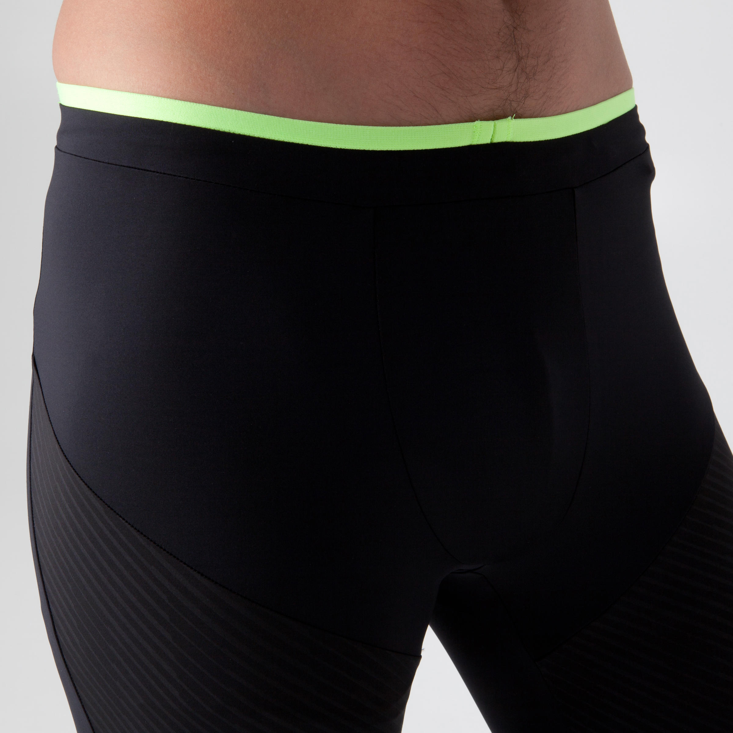 Men's Warm Running Tights -  Black - KALENJI