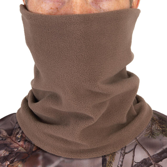 Cache Cou Chasse Chaud Actikam Camouflage Silencieux Solognac Decathlon