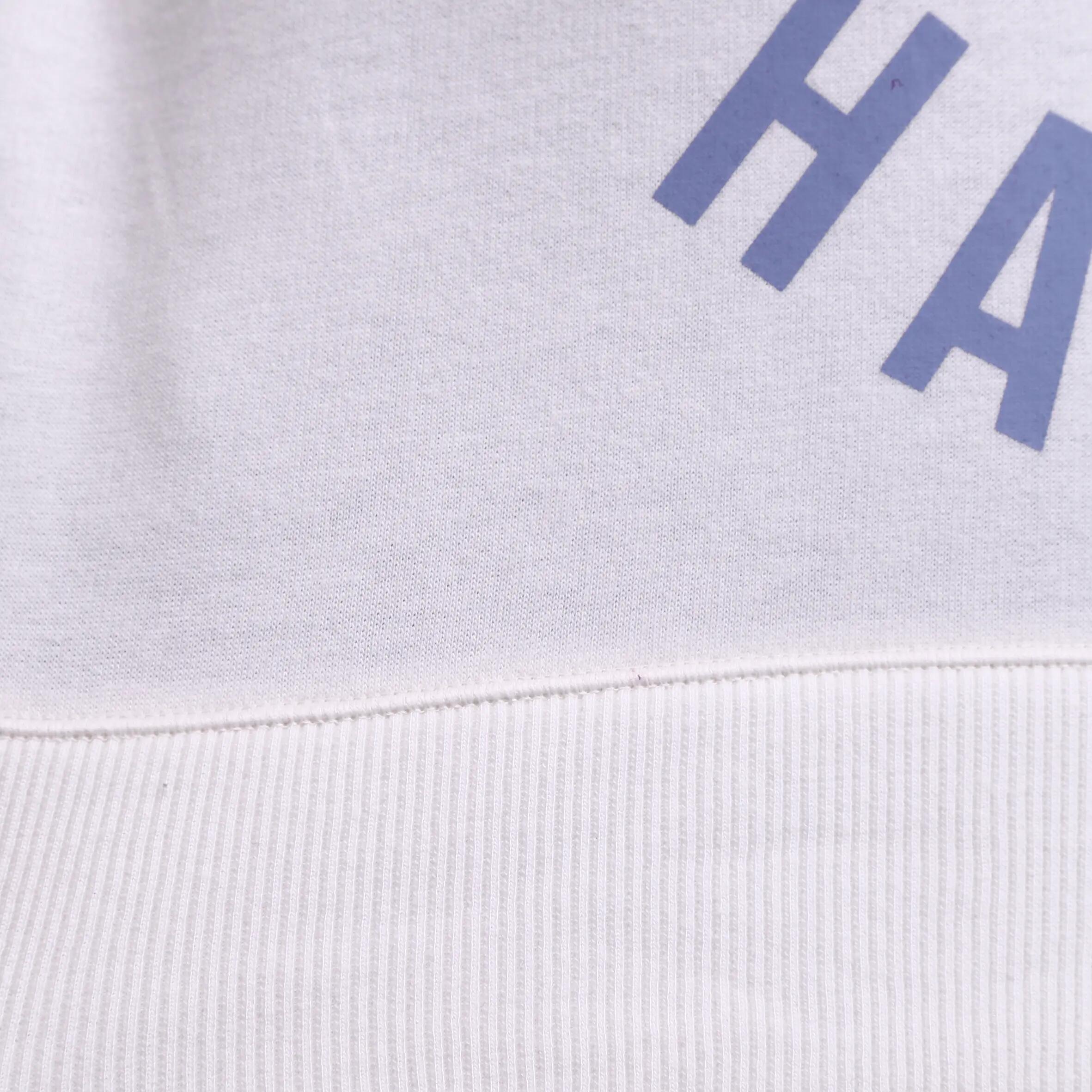 Women's Fitness Round-neck Print Sweatshirt - Cream 9/15