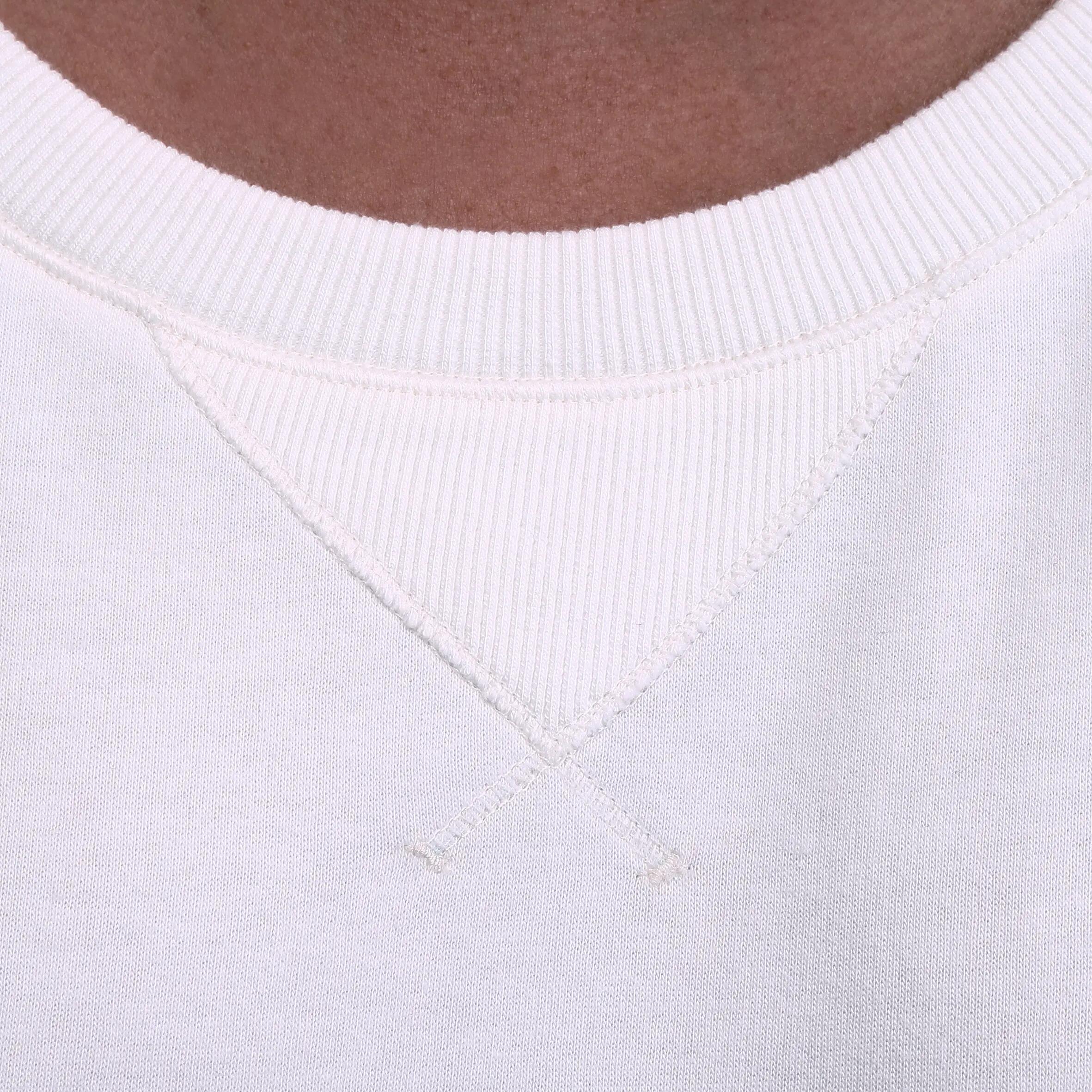 Women's Fitness Round-neck Print Sweatshirt - Cream 7/15