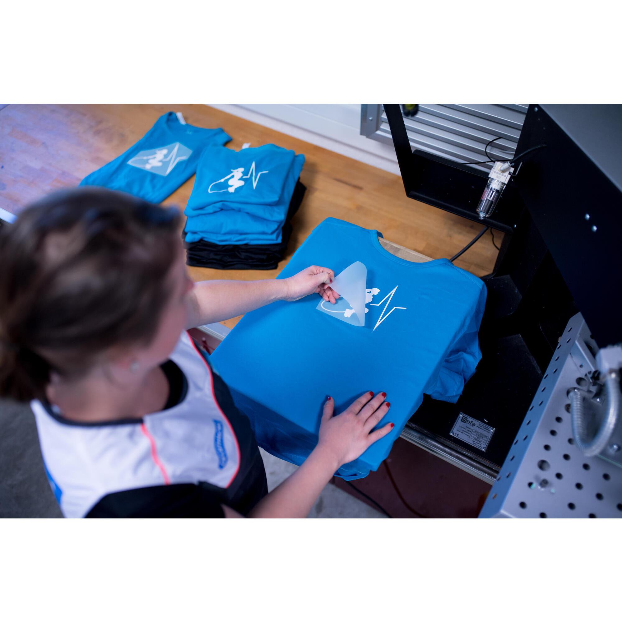 camiseta running personalizada decathlon