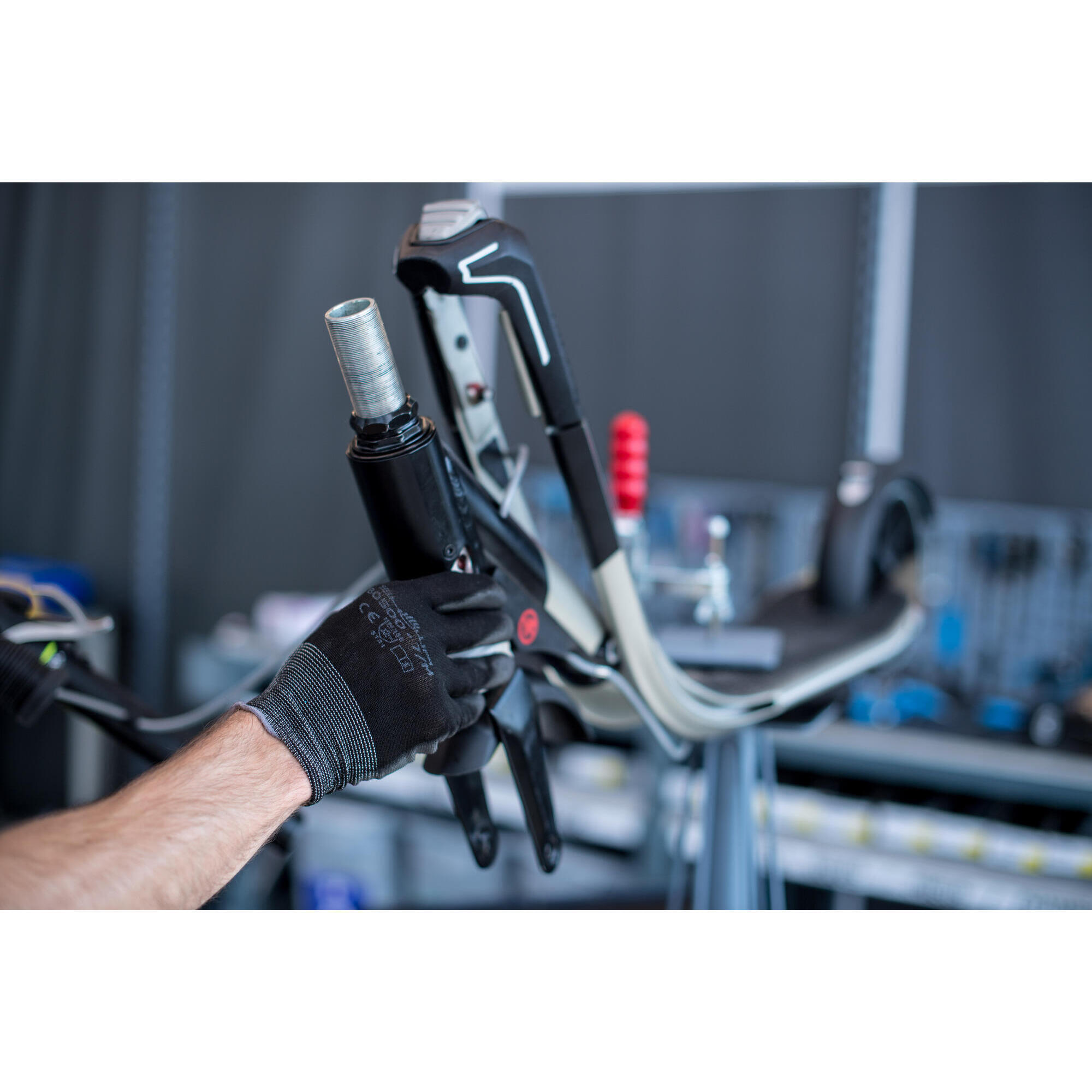 Town scooter headset bracket replacement - WORKSHOP