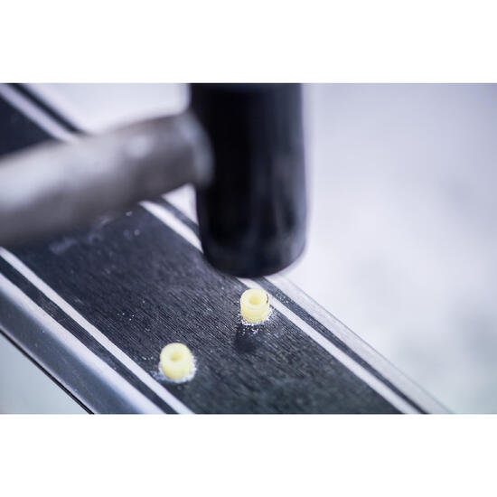 Plaatsen insert ski