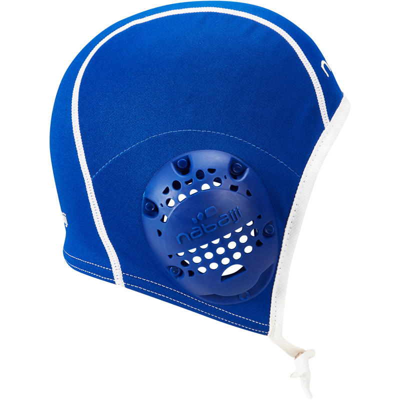 Blue 500 adult water polo cap Decathlon