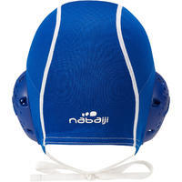 Blue 500 adult water polo cap