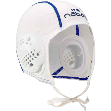 White adult 500 water polo cap