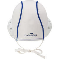 White adult 500 water polo cap
