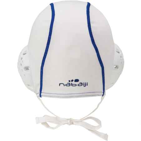 White adult 500 water polo cap