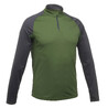 Men's Snow Hiking Long-Sleeved T-shirt SH100 Warm Khaki