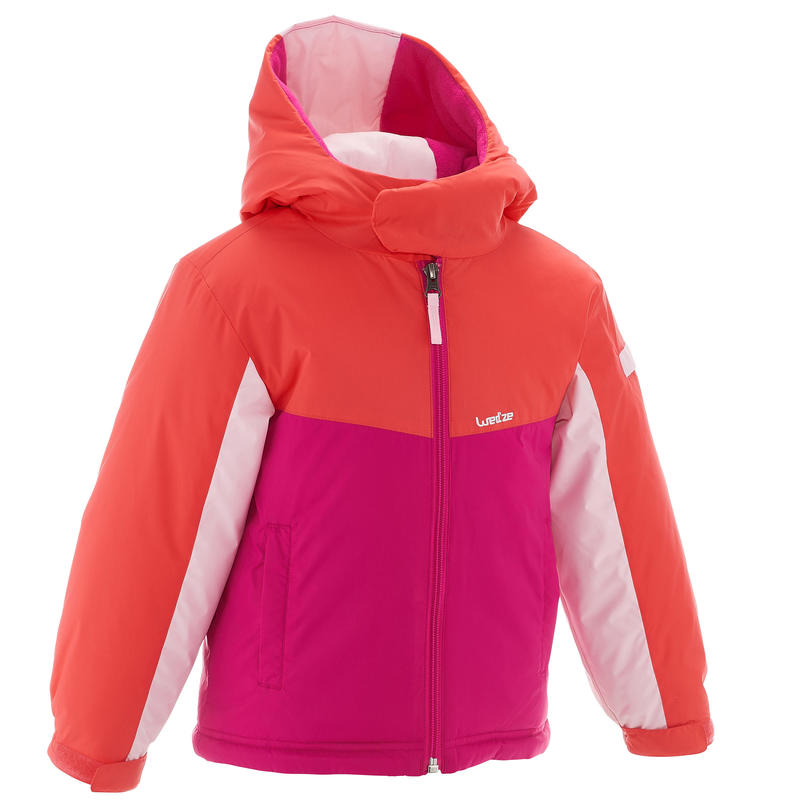 MANTEAU DE SKI ENFANT SKI-P JKT 100 ROSE MANTEAU DE SKI ENFANT SKI-P JKT 100 ROSE