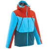 Skijacke Freeride 700 Herren rot/blau