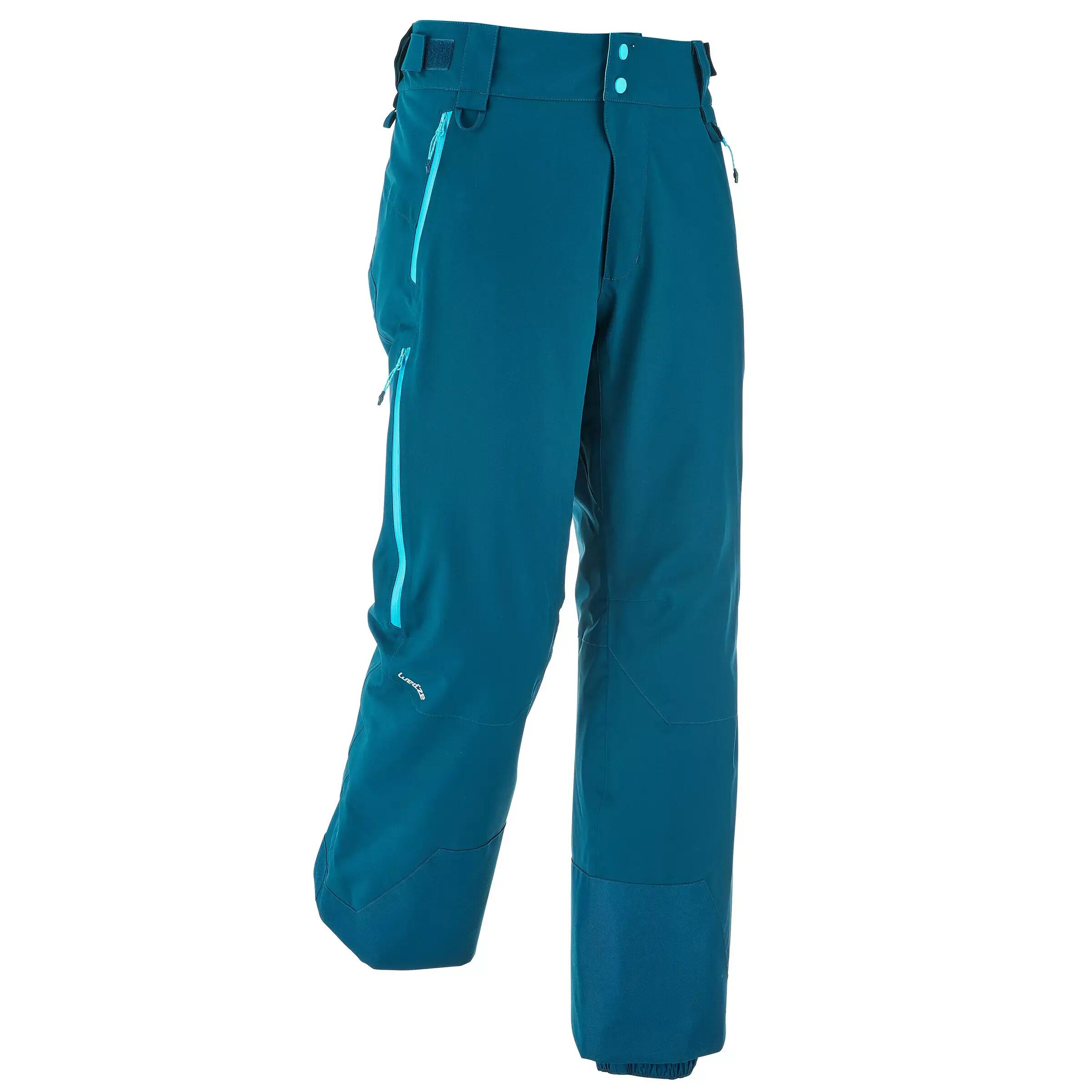 Men's Free 500 petrol freeride ski trousers 1/3