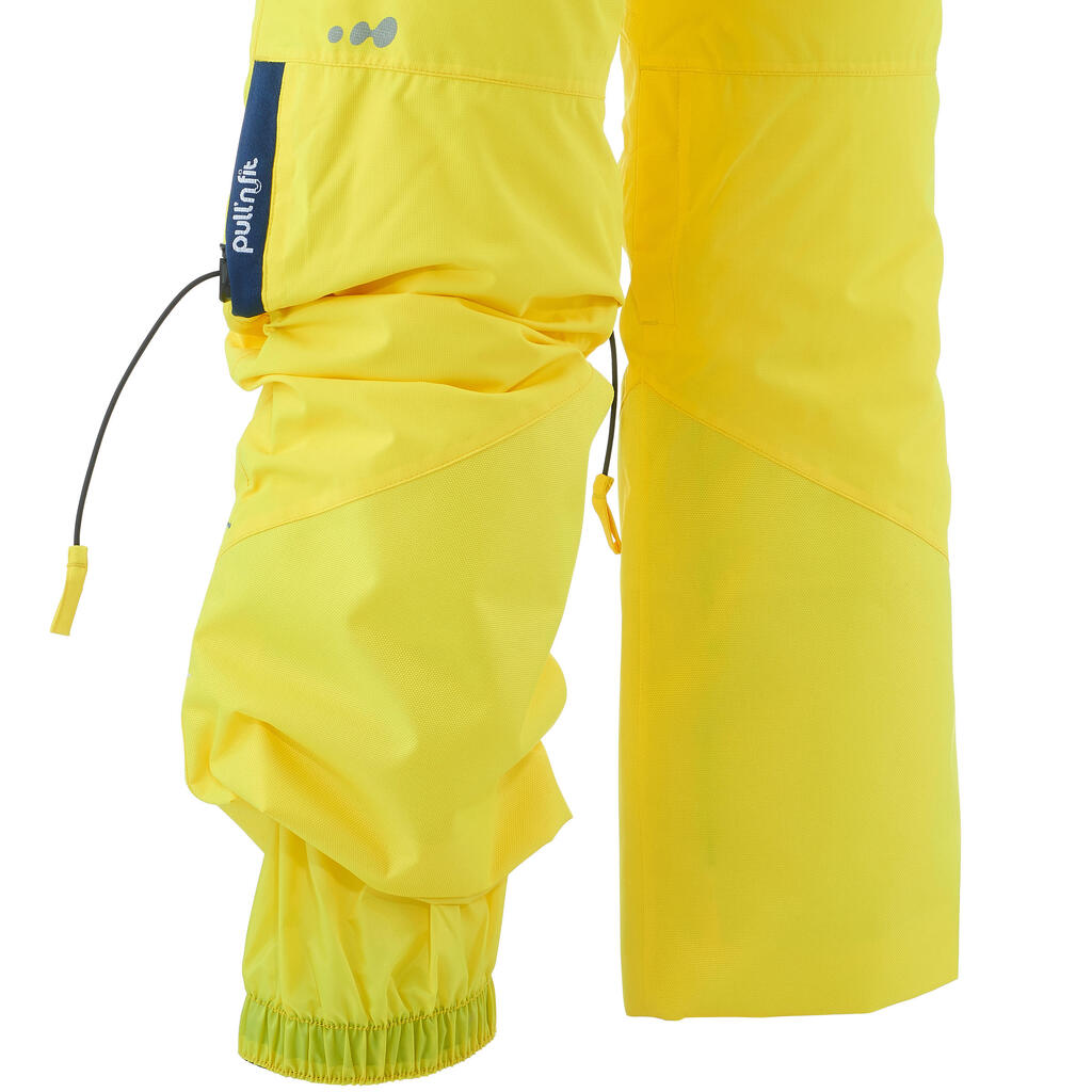 Skihose Piste 900 PNF Kinder schwarz
