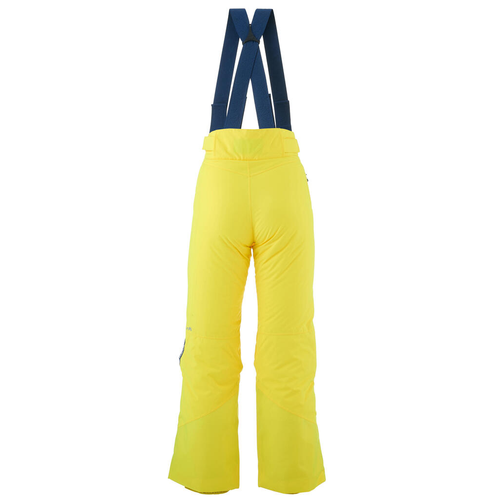 Skihose Piste 900 PNF Kinder schwarz