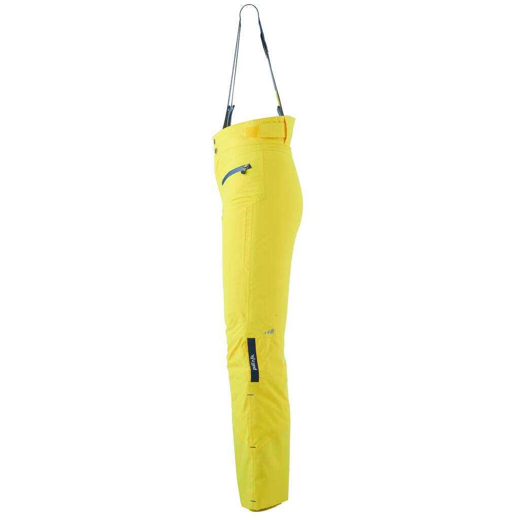 Skihose Piste 900 PNF Kinder schwarz