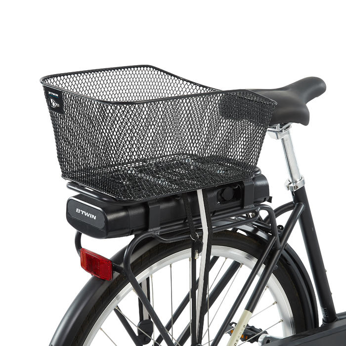 B'twin PANIER VELO 100 ARRIERE 13 LITRES POUR PORTE BAGAGES | Decathlon
