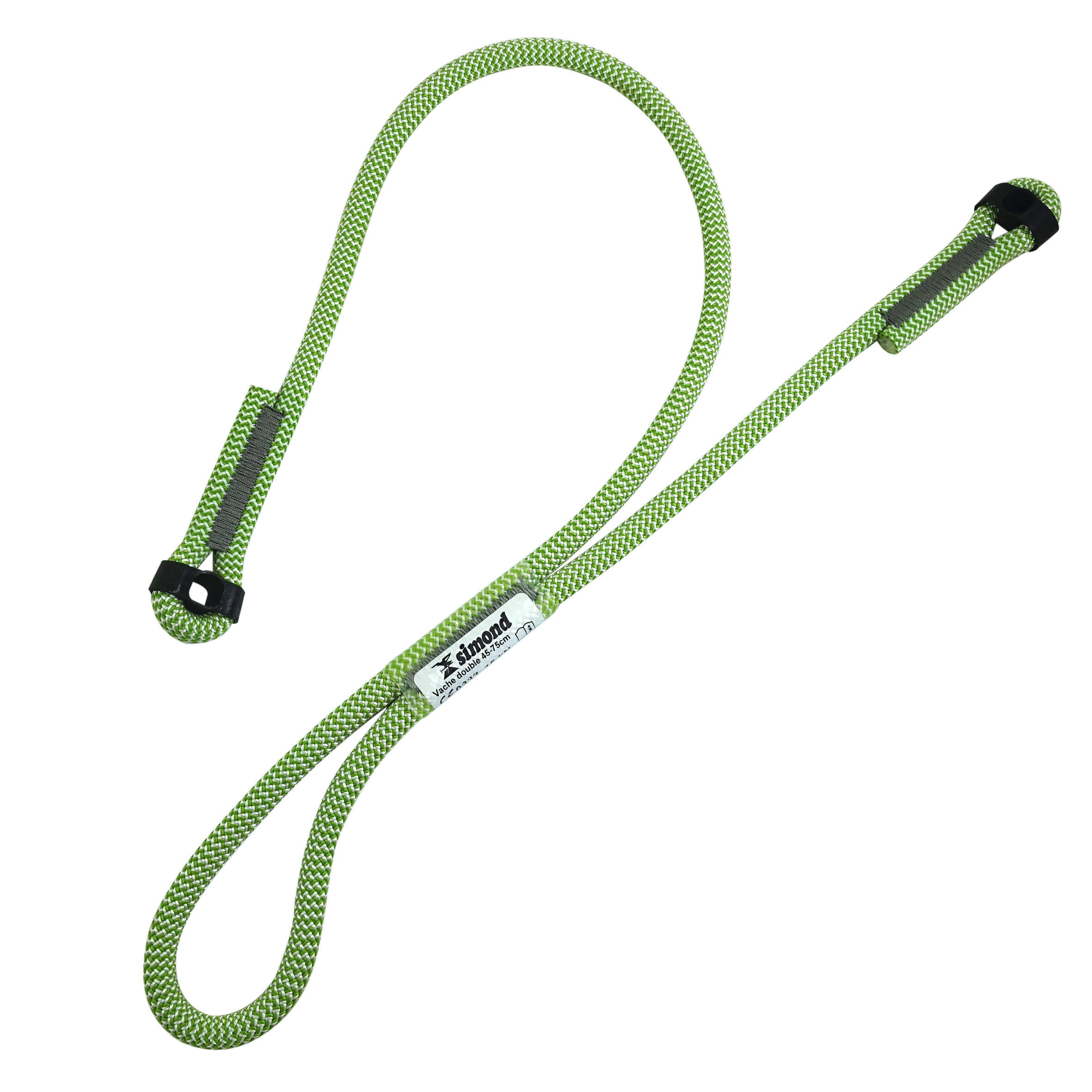 Climbing and Mountaineering Double Adjustable Lanyard -  2
