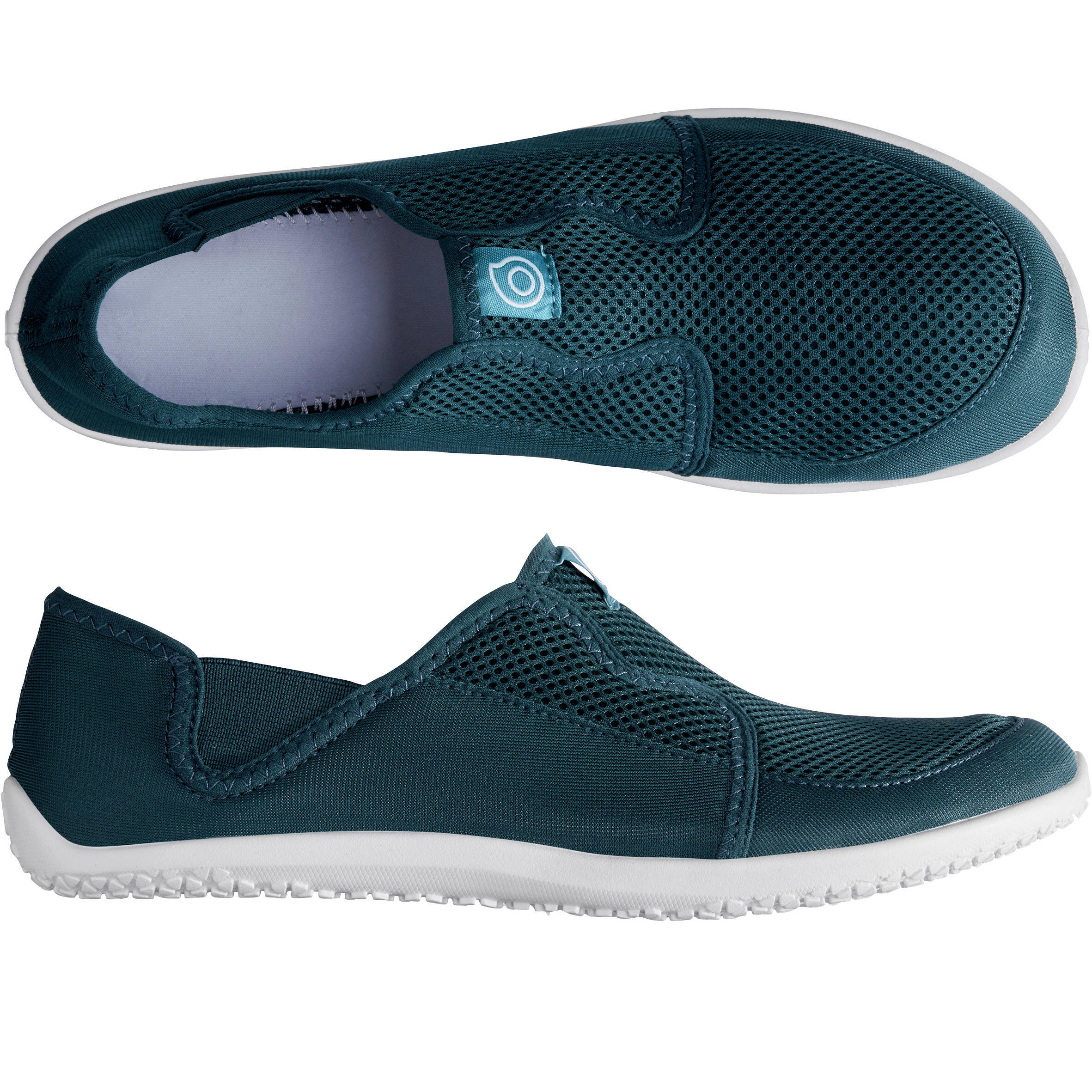 Adult Aquashoes 120 Dark Turquoise -  2