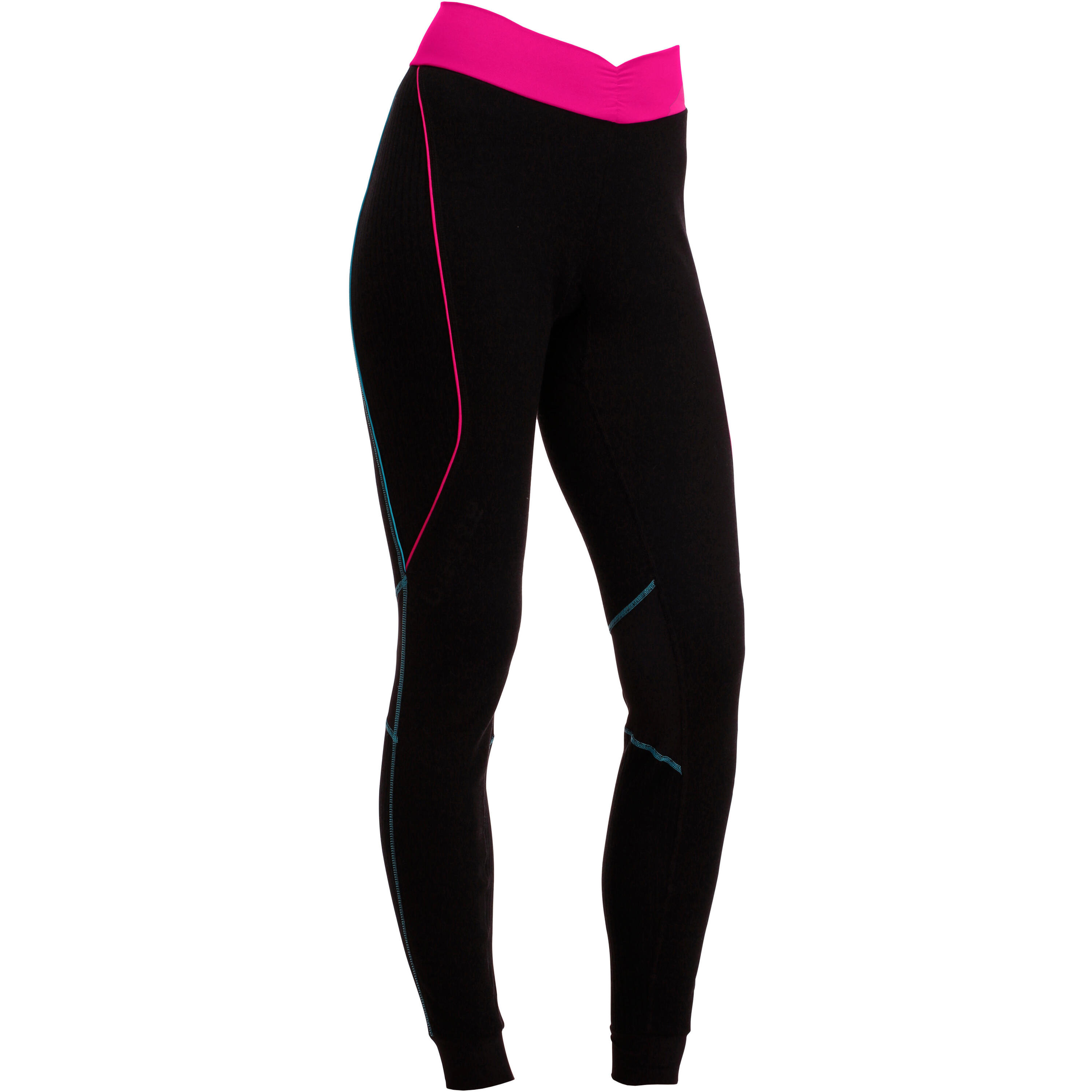XWarm Ski Base Layer Trousers - Black Blue 1/8