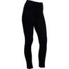 Thermische skionderbroek voor dames Warm zwart