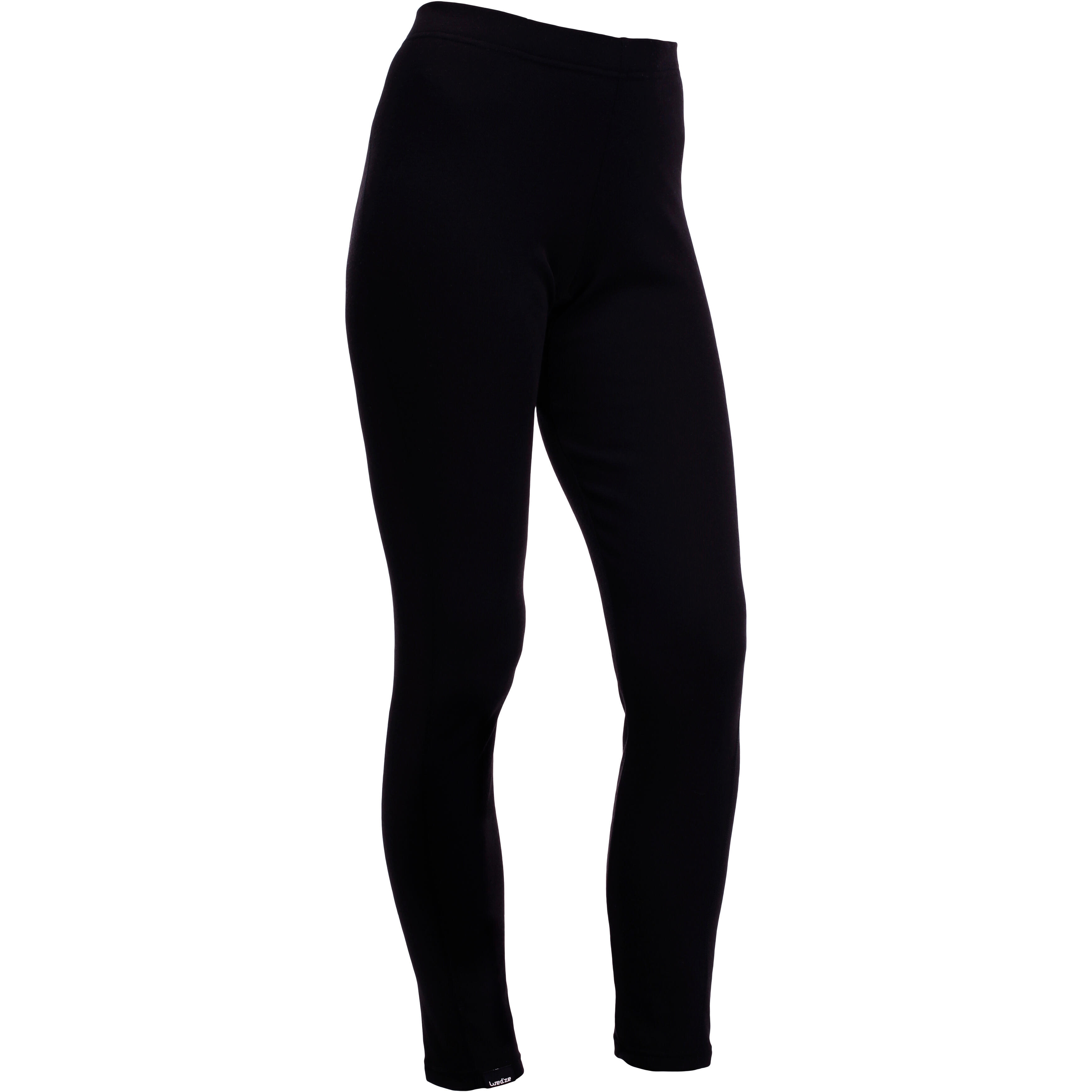 Pantalón térmico esquí mujer 100 negro - Decathlon