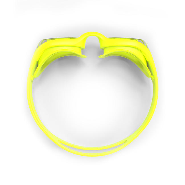 SWIMMING GOGGLES 100 XBASE EASY YELLOW