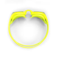 SWIMMING GOGGLES XBASE EASY TRANSLUCENT LENSES - YELLOW