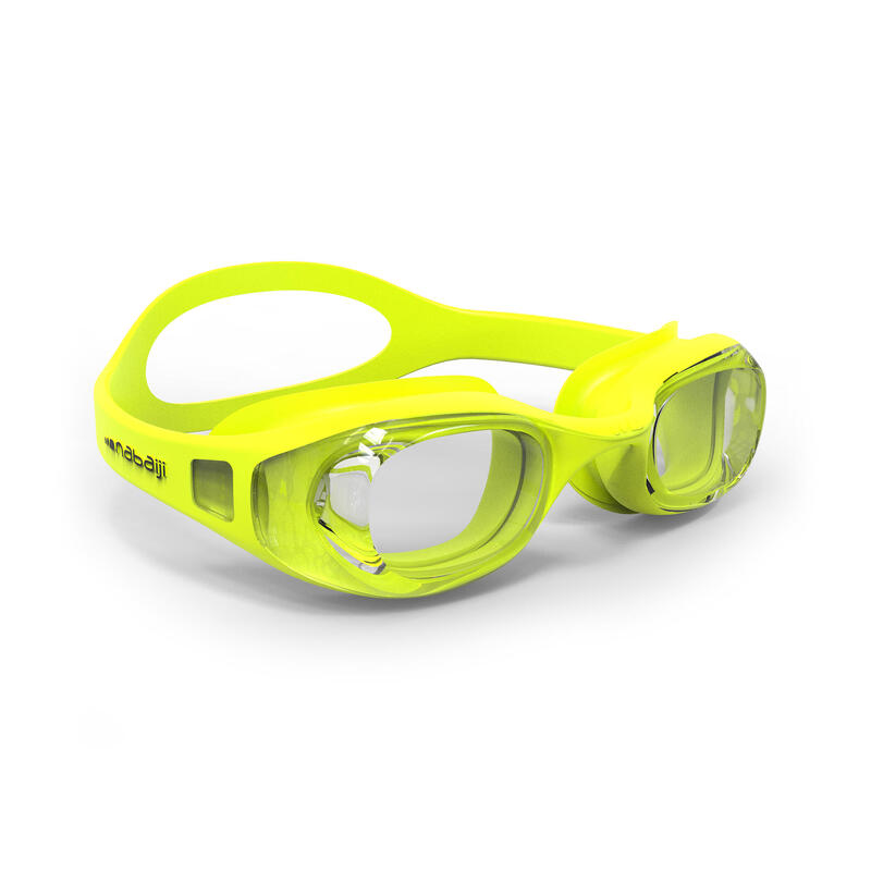 SWIMMING GOGGLES XBASE EASY TRANSLUCENT LENSES - YELLOW