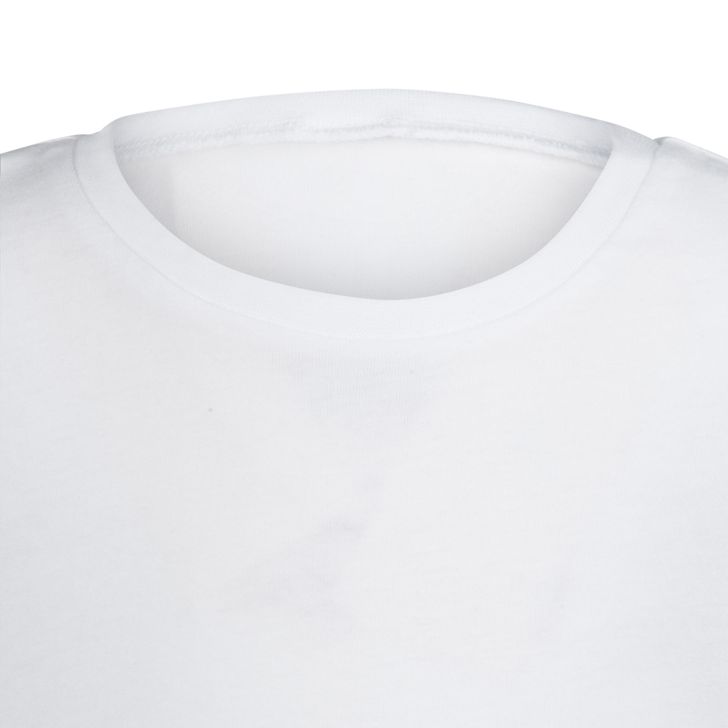 T-shirt met korte mouwen 100 voor kleutergym wit 2/7