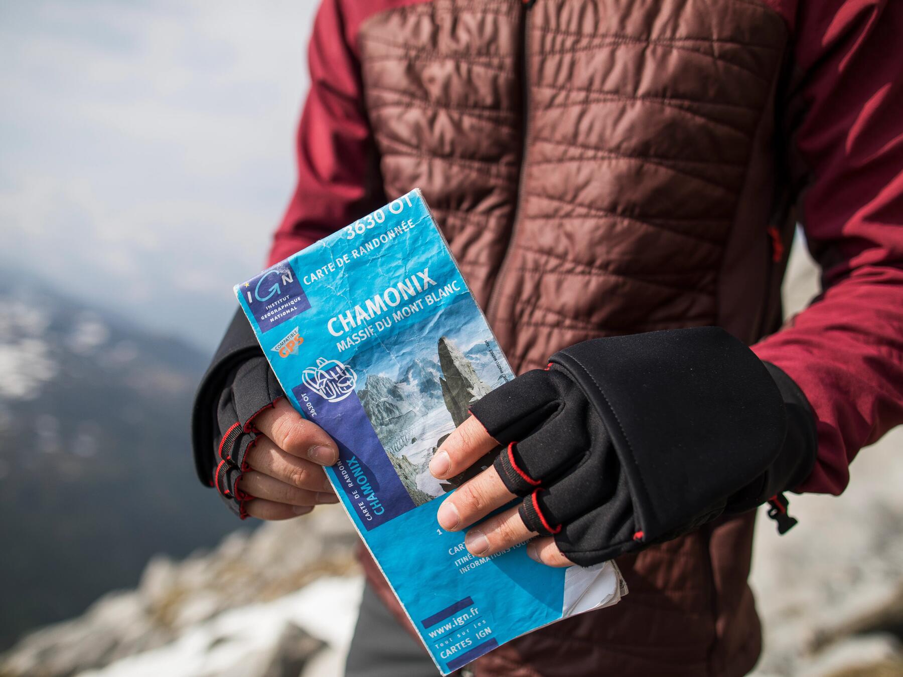 Kerstmis wandelen trekking handschoenen