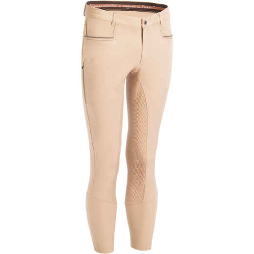 
      580 Fullgrip Horse Riding Jodhpurs with Silicone Seat - Beige
  