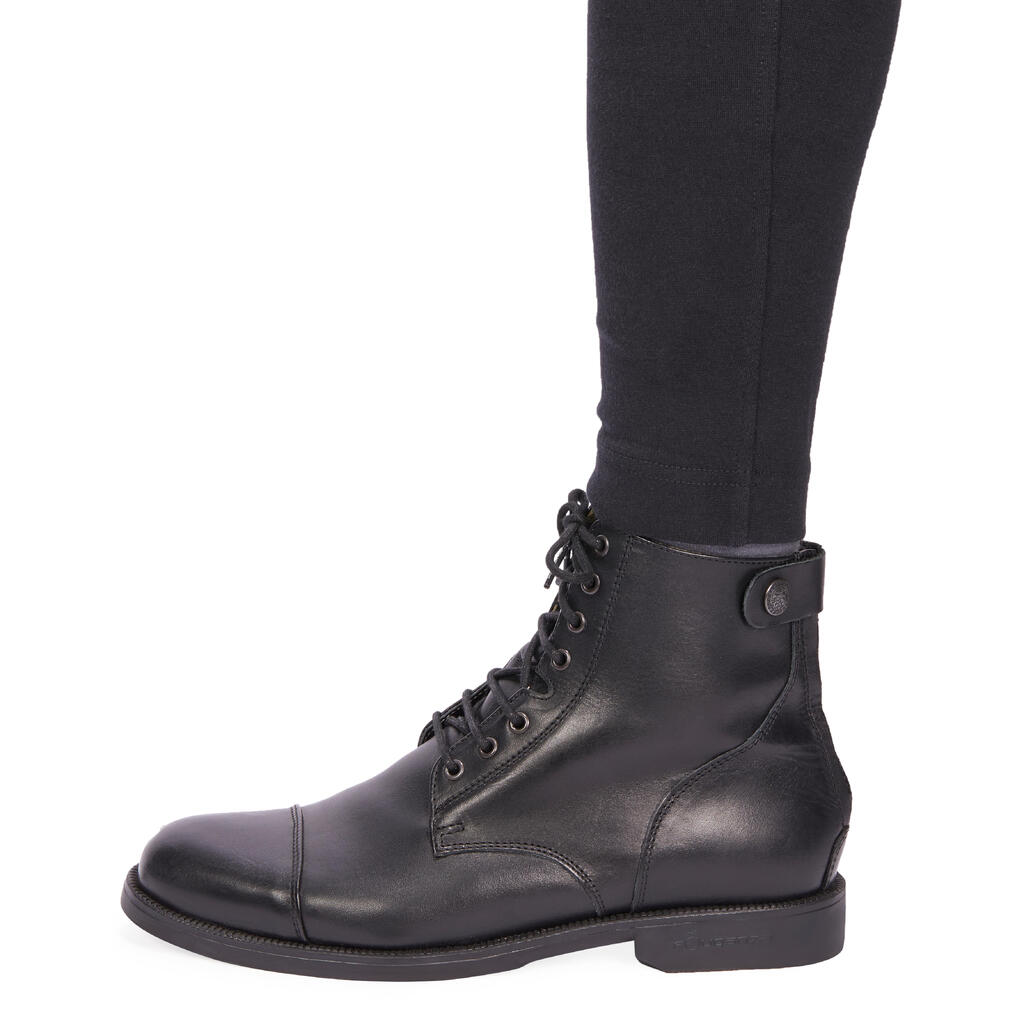 Reithose 100 Herren schwarz