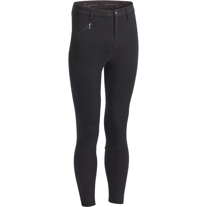 Pantalon équitation homme 100 noir Pantalon équitation homme 100 noir