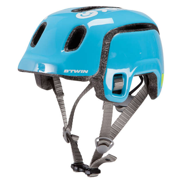 BTWIN 500 Baby Cycling Helmet Blue Decathlon