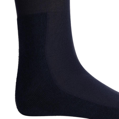 Гольфи 100 для кінного спорту, для дорослих, 1 пара - Темно-сині/Рожеві