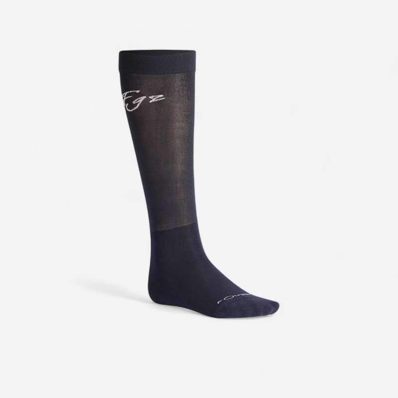 FOUGANZA Light Adult Horse Riding LowRise Socks Navy...