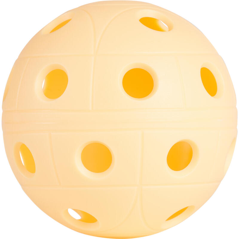 Floorball bal 500 abrikoos