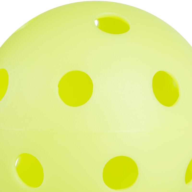 Floorball bal 100 fluogroen