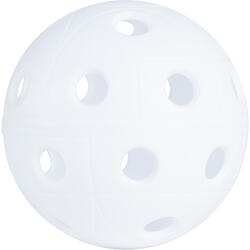 BALLE FLOORBALL 500 BLANC