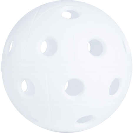 Bela floorball žogica 500