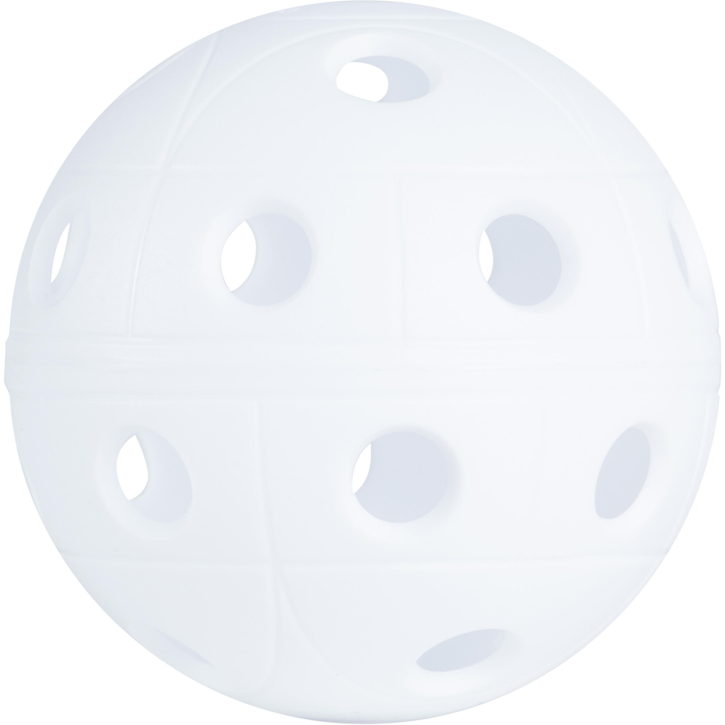 Floorball 500 Ball - White 2/3