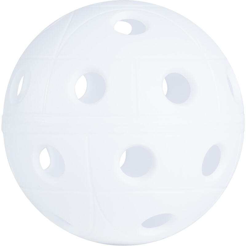 Florbalový míček 500 bílý